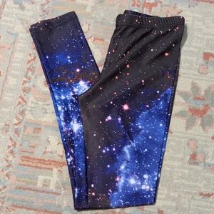 Galaxy Print Leggings